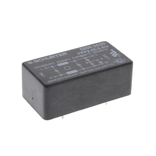 5500.202 SCHURTER Inc.  Modules de filtrage de ligne électrique